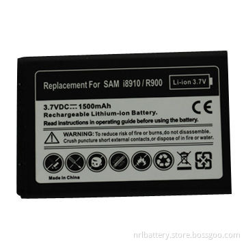 3.7V 1,500mAh 5.6Wh mobile phone battery for SAM SGH i8910, Omnia HD, Wave II